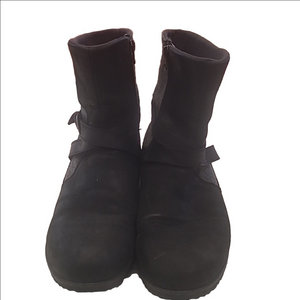 Eddie Bauer Black Womens s11 Goth WhimsyGoth Grunge  boot shelf 1